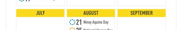 Public Holidays in the Philippines 2014