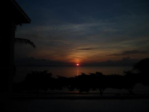 Puerto Galera Sunrise 5.40am 2 Sept 2013