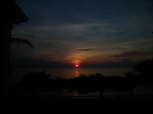 Puerto Galera Sunrise 5.43am 2 Sept 2013